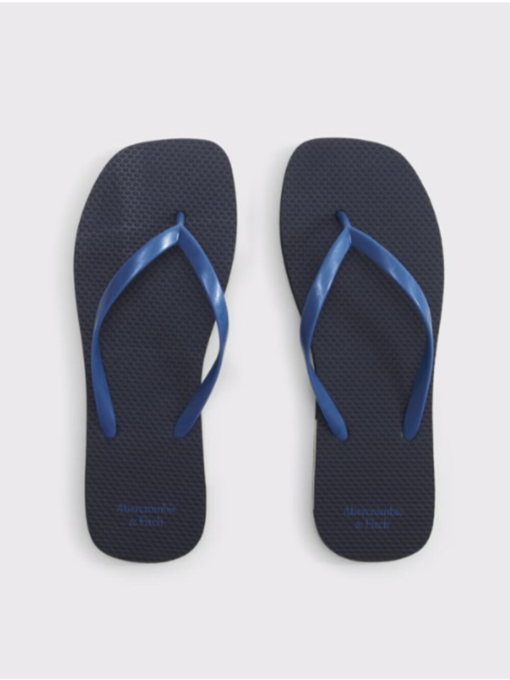 Flip Flop Sandals Brown light Blue Polka Dot Size Small (7-8) Blue Black